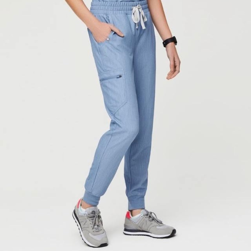 NWOT Figs Heather Blue HW Zamoras